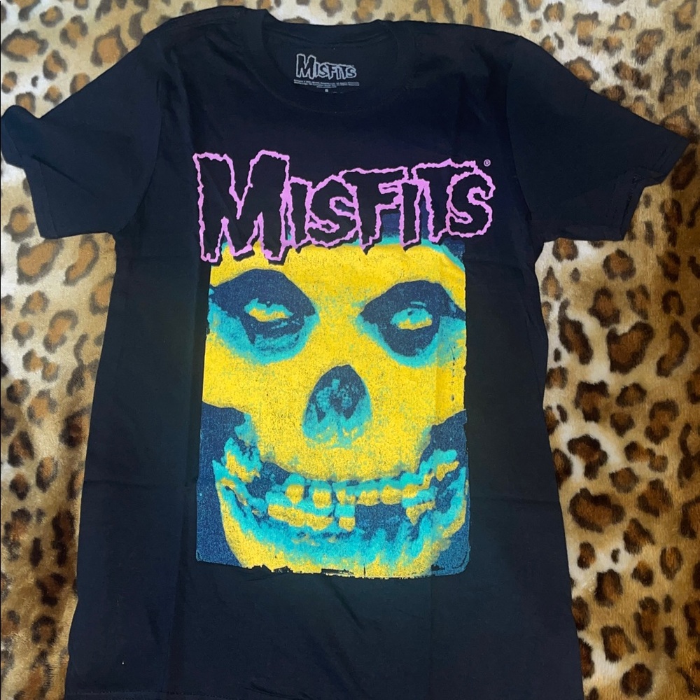 Misfits Graphic Tee in Black